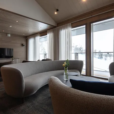 Lejlighedshotel Kultakero Northern Sky, 3br Penthouse With Jacuzzi 128m2 Pyhätunturi