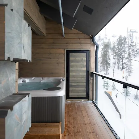 Aparthotel Kultakero Northern Sky, 3br Penthouse With Jacuzzi 128m2