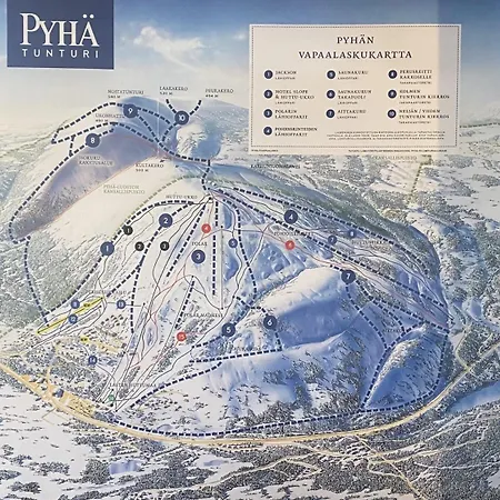 Kultakero Northern Sky, 3br Penthouse With Jacuzzi 128m2 Pyhätunturi